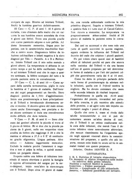 Medicina nuova periodico settimanale di scienze mediche, giurisprudenza sanitaria, medicina sociale e interessi delle classi sanitarie