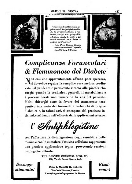 Medicina nuova periodico settimanale di scienze mediche, giurisprudenza sanitaria, medicina sociale e interessi delle classi sanitarie