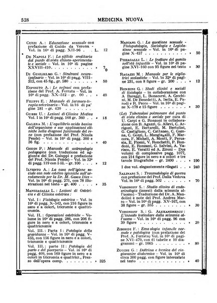 Medicina nuova periodico settimanale di scienze mediche, giurisprudenza sanitaria, medicina sociale e interessi delle classi sanitarie