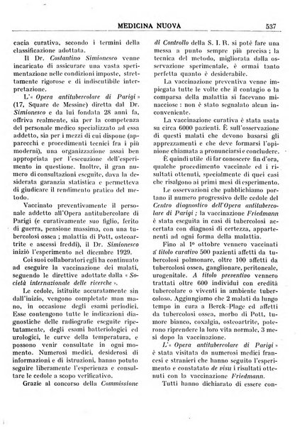 Medicina nuova periodico settimanale di scienze mediche, giurisprudenza sanitaria, medicina sociale e interessi delle classi sanitarie