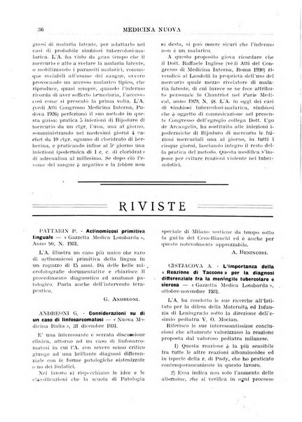 Medicina nuova periodico settimanale di scienze mediche, giurisprudenza sanitaria, medicina sociale e interessi delle classi sanitarie