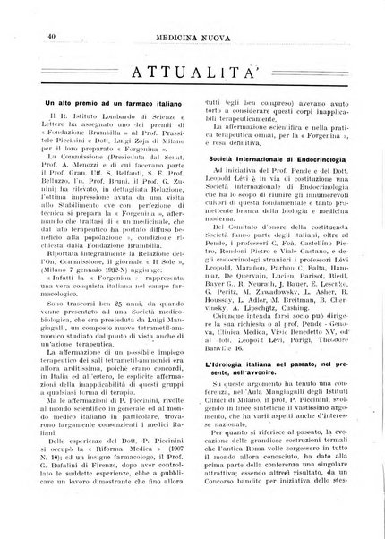 Medicina nuova periodico settimanale di scienze mediche, giurisprudenza sanitaria, medicina sociale e interessi delle classi sanitarie