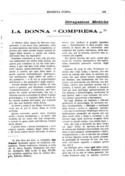 Medicina nuova periodico settimanale di scienze mediche, giurisprudenza sanitaria, medicina sociale e interessi delle classi sanitarie