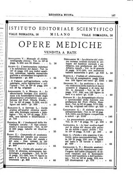 Medicina nuova periodico settimanale di scienze mediche, giurisprudenza sanitaria, medicina sociale e interessi delle classi sanitarie