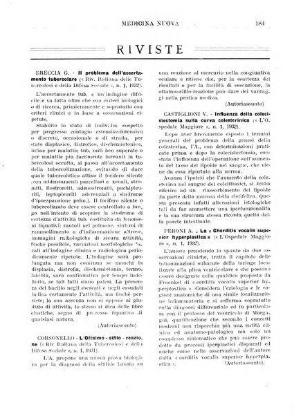 Medicina nuova periodico settimanale di scienze mediche, giurisprudenza sanitaria, medicina sociale e interessi delle classi sanitarie