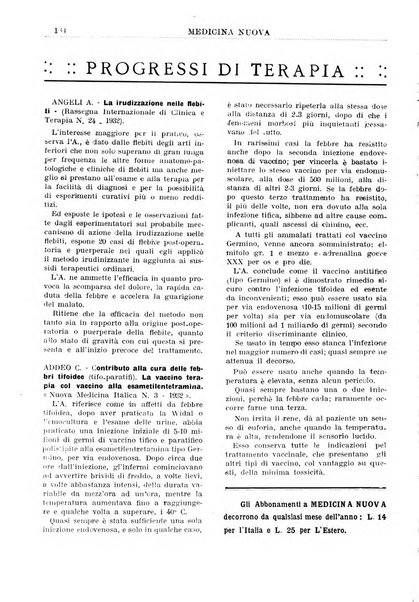 Medicina nuova periodico settimanale di scienze mediche, giurisprudenza sanitaria, medicina sociale e interessi delle classi sanitarie