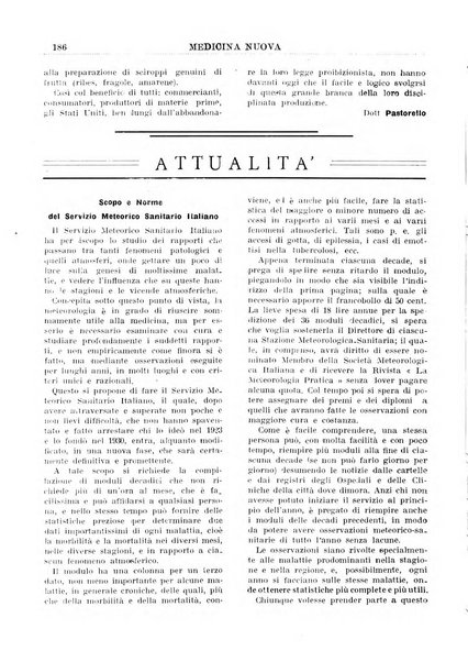 Medicina nuova periodico settimanale di scienze mediche, giurisprudenza sanitaria, medicina sociale e interessi delle classi sanitarie