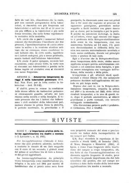 Medicina nuova periodico settimanale di scienze mediche, giurisprudenza sanitaria, medicina sociale e interessi delle classi sanitarie