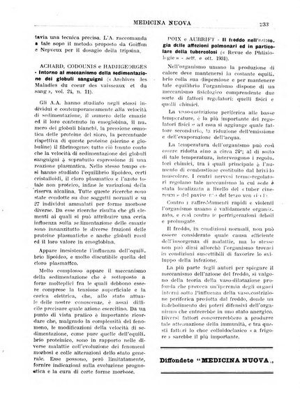 Medicina nuova periodico settimanale di scienze mediche, giurisprudenza sanitaria, medicina sociale e interessi delle classi sanitarie