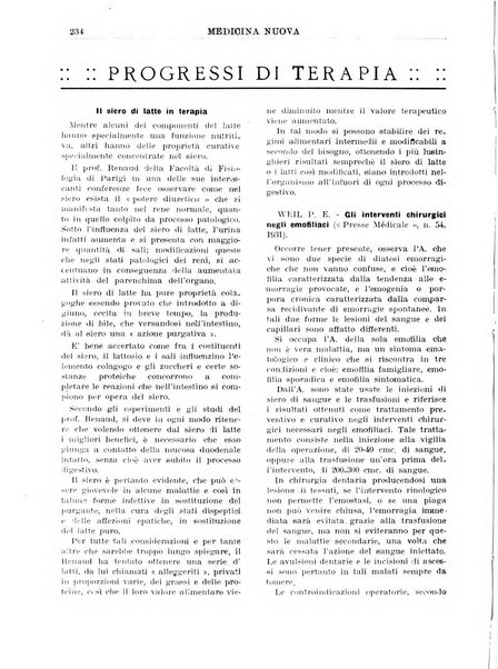 Medicina nuova periodico settimanale di scienze mediche, giurisprudenza sanitaria, medicina sociale e interessi delle classi sanitarie