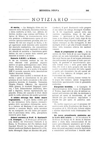 Medicina nuova periodico settimanale di scienze mediche, giurisprudenza sanitaria, medicina sociale e interessi delle classi sanitarie