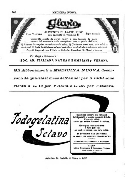 Medicina nuova periodico settimanale di scienze mediche, giurisprudenza sanitaria, medicina sociale e interessi delle classi sanitarie