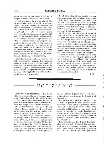 Medicina nuova periodico settimanale di scienze mediche, giurisprudenza sanitaria, medicina sociale e interessi delle classi sanitarie