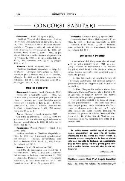 Medicina nuova periodico settimanale di scienze mediche, giurisprudenza sanitaria, medicina sociale e interessi delle classi sanitarie