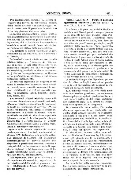 Medicina nuova periodico settimanale di scienze mediche, giurisprudenza sanitaria, medicina sociale e interessi delle classi sanitarie