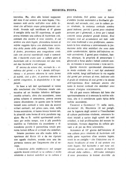 Medicina nuova periodico settimanale di scienze mediche, giurisprudenza sanitaria, medicina sociale e interessi delle classi sanitarie