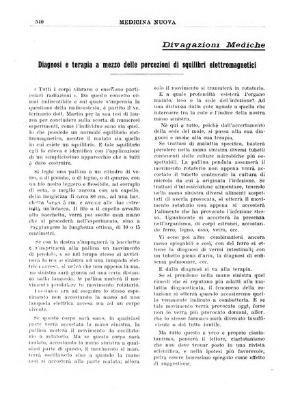 Medicina nuova periodico settimanale di scienze mediche, giurisprudenza sanitaria, medicina sociale e interessi delle classi sanitarie