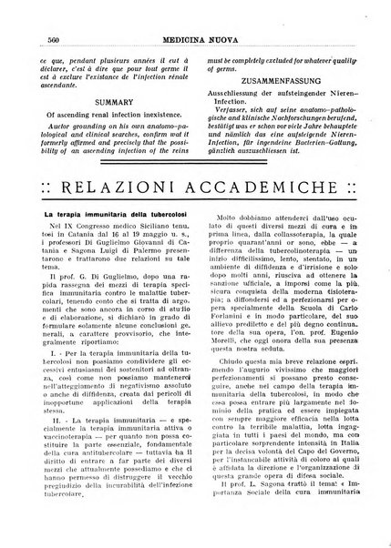 Medicina nuova periodico settimanale di scienze mediche, giurisprudenza sanitaria, medicina sociale e interessi delle classi sanitarie