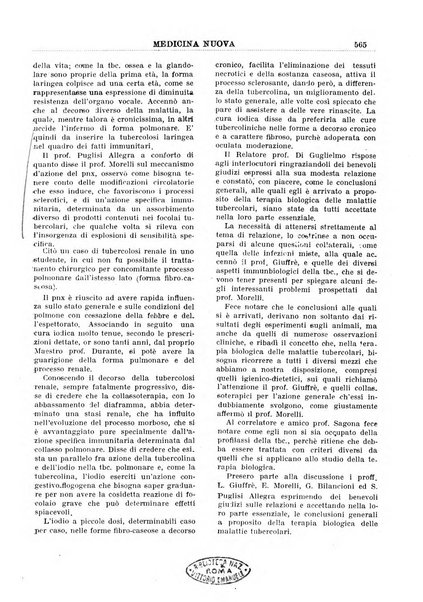 Medicina nuova periodico settimanale di scienze mediche, giurisprudenza sanitaria, medicina sociale e interessi delle classi sanitarie