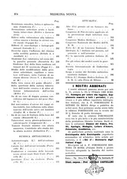 Medicina nuova periodico settimanale di scienze mediche, giurisprudenza sanitaria, medicina sociale e interessi delle classi sanitarie