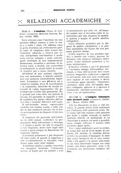 Medicina nuova periodico settimanale di scienze mediche, giurisprudenza sanitaria, medicina sociale e interessi delle classi sanitarie