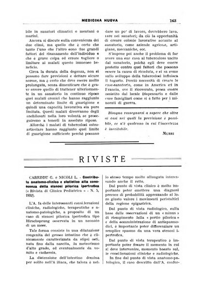 Medicina nuova periodico settimanale di scienze mediche, giurisprudenza sanitaria, medicina sociale e interessi delle classi sanitarie