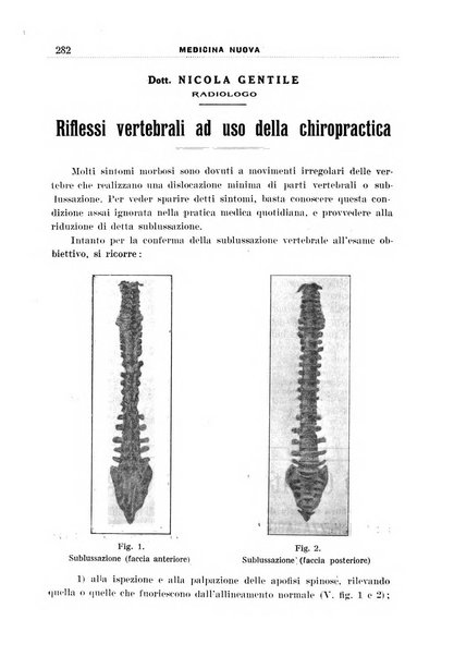 Medicina nuova periodico settimanale di scienze mediche, giurisprudenza sanitaria, medicina sociale e interessi delle classi sanitarie