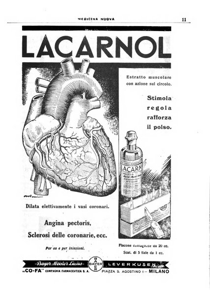 Medicina nuova periodico settimanale di scienze mediche, giurisprudenza sanitaria, medicina sociale e interessi delle classi sanitarie