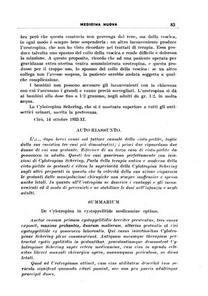 Medicina nuova periodico settimanale di scienze mediche, giurisprudenza sanitaria, medicina sociale e interessi delle classi sanitarie