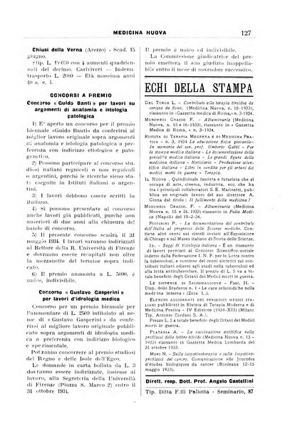 Medicina nuova periodico settimanale di scienze mediche, giurisprudenza sanitaria, medicina sociale e interessi delle classi sanitarie