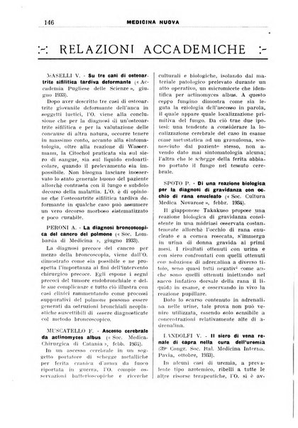 Medicina nuova periodico settimanale di scienze mediche, giurisprudenza sanitaria, medicina sociale e interessi delle classi sanitarie