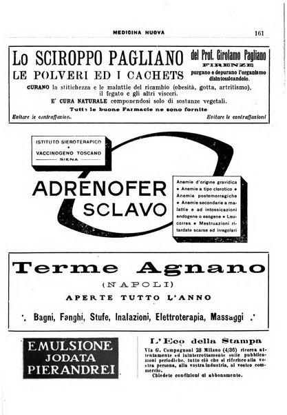 Medicina nuova periodico settimanale di scienze mediche, giurisprudenza sanitaria, medicina sociale e interessi delle classi sanitarie