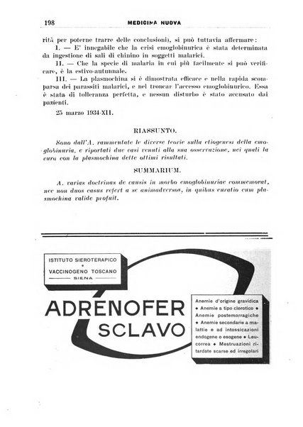 Medicina nuova periodico settimanale di scienze mediche, giurisprudenza sanitaria, medicina sociale e interessi delle classi sanitarie