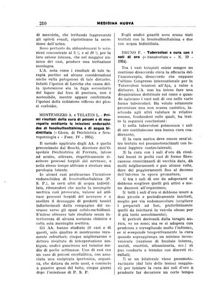 Medicina nuova periodico settimanale di scienze mediche, giurisprudenza sanitaria, medicina sociale e interessi delle classi sanitarie