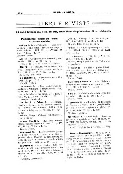 Medicina nuova periodico settimanale di scienze mediche, giurisprudenza sanitaria, medicina sociale e interessi delle classi sanitarie