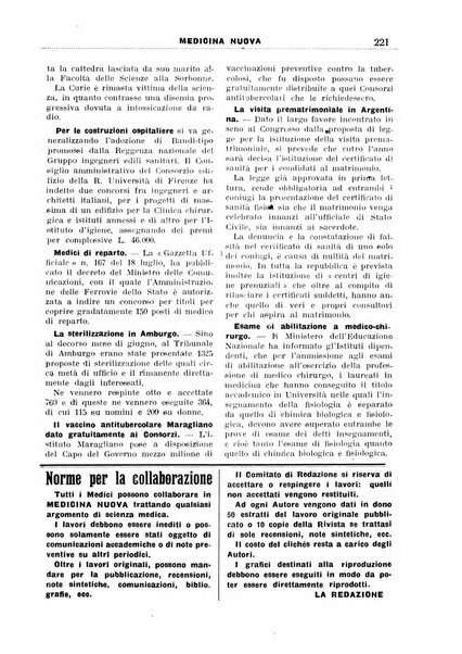 Medicina nuova periodico settimanale di scienze mediche, giurisprudenza sanitaria, medicina sociale e interessi delle classi sanitarie