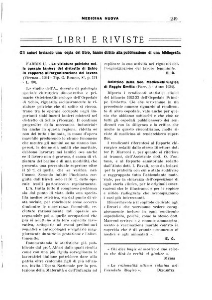 Medicina nuova periodico settimanale di scienze mediche, giurisprudenza sanitaria, medicina sociale e interessi delle classi sanitarie