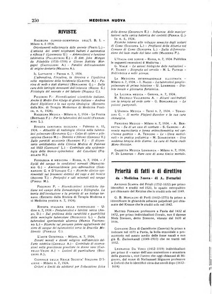 Medicina nuova periodico settimanale di scienze mediche, giurisprudenza sanitaria, medicina sociale e interessi delle classi sanitarie