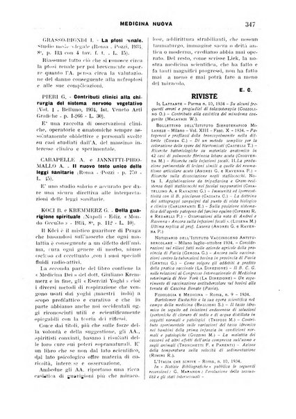 Medicina nuova periodico settimanale di scienze mediche, giurisprudenza sanitaria, medicina sociale e interessi delle classi sanitarie