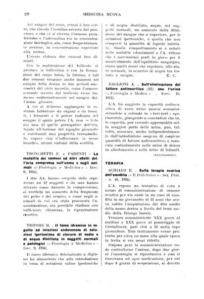 Medicina nuova periodico settimanale di scienze mediche, giurisprudenza sanitaria, medicina sociale e interessi delle classi sanitarie