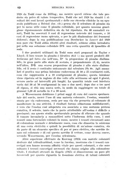 Medicina nuova periodico settimanale di scienze mediche, giurisprudenza sanitaria, medicina sociale e interessi delle classi sanitarie