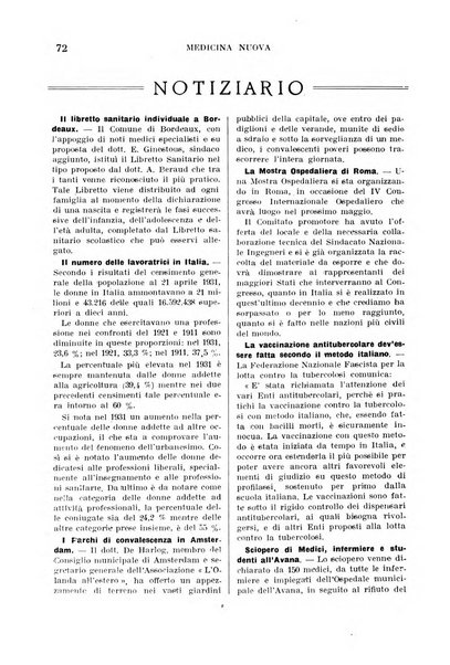 Medicina nuova periodico settimanale di scienze mediche, giurisprudenza sanitaria, medicina sociale e interessi delle classi sanitarie