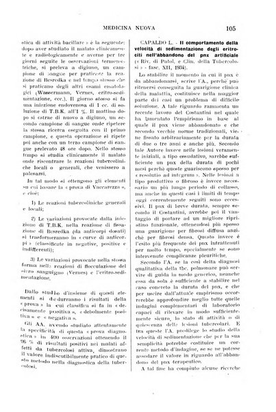 Medicina nuova periodico settimanale di scienze mediche, giurisprudenza sanitaria, medicina sociale e interessi delle classi sanitarie