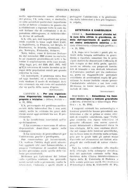 Medicina nuova periodico settimanale di scienze mediche, giurisprudenza sanitaria, medicina sociale e interessi delle classi sanitarie