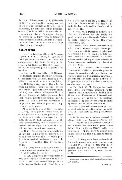 Medicina nuova periodico settimanale di scienze mediche, giurisprudenza sanitaria, medicina sociale e interessi delle classi sanitarie