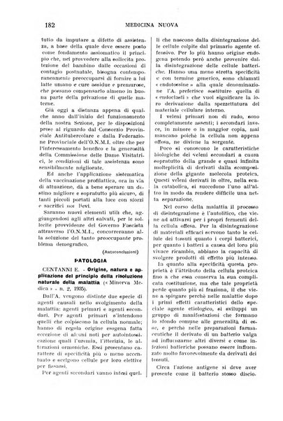 Medicina nuova periodico settimanale di scienze mediche, giurisprudenza sanitaria, medicina sociale e interessi delle classi sanitarie