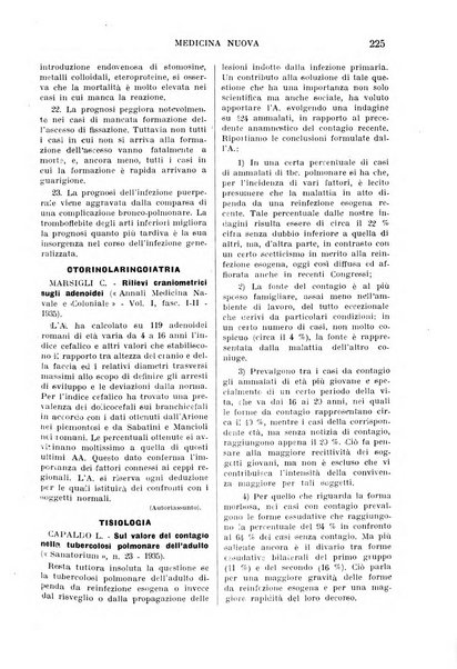 Medicina nuova periodico settimanale di scienze mediche, giurisprudenza sanitaria, medicina sociale e interessi delle classi sanitarie