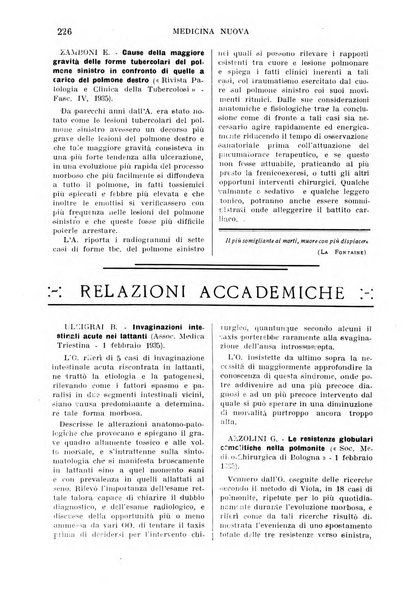 Medicina nuova periodico settimanale di scienze mediche, giurisprudenza sanitaria, medicina sociale e interessi delle classi sanitarie