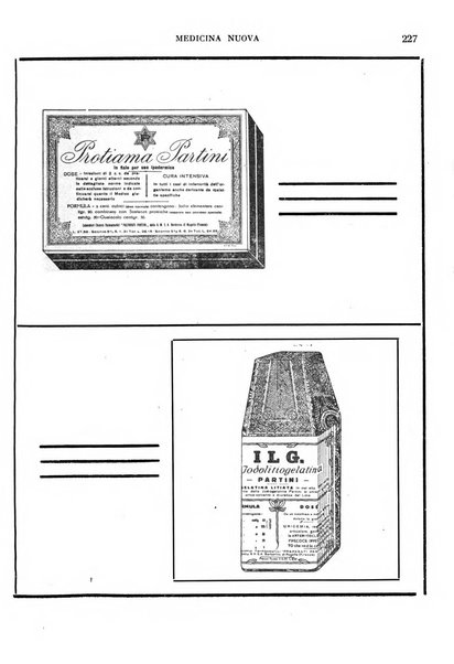 Medicina nuova periodico settimanale di scienze mediche, giurisprudenza sanitaria, medicina sociale e interessi delle classi sanitarie