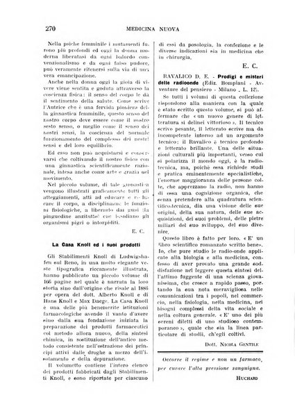 Medicina nuova periodico settimanale di scienze mediche, giurisprudenza sanitaria, medicina sociale e interessi delle classi sanitarie